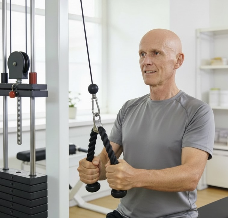 Gerätetraining bei T-Rena Nachsorge